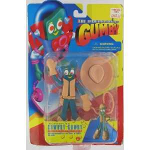   Incredible Adventures Of Gumby Superflex Cowboy Gumby Toys & Games