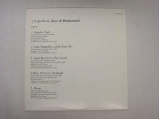 U2 Medium Rare and Remastered 2CD Fan Club  Disc 2 ONLY  
