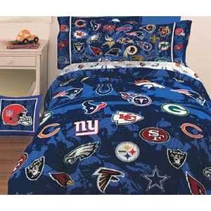NFL Kickoff Full Size Comforter & Sheet Set