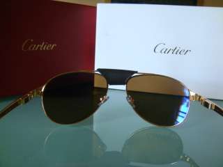   DE SOL MODELO AVIADOR DE CARTIER AEQUITAS DUMONT T8200630 DE LA NIB