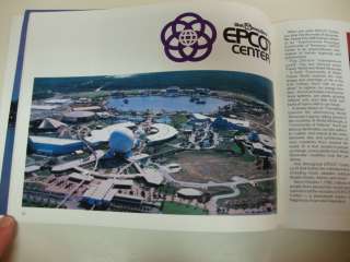 Walt Disney World A Pictorial Souvenir 1983 Magic Kingdom EPCOT Center 