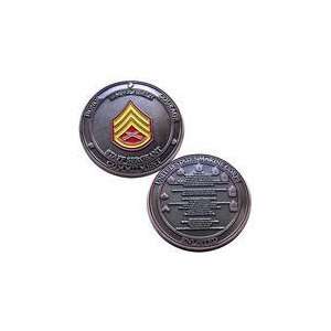  U.S. Marine Corps Staff Sergeant Challenge Coin 