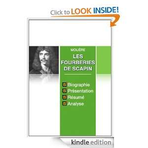 Les Fourberies de Scapin (fiche de lecture complète) (French Edition 