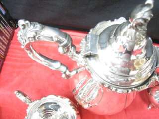   Silverplate in the Baroque  Pattern Wallace Silver #282 83 84  