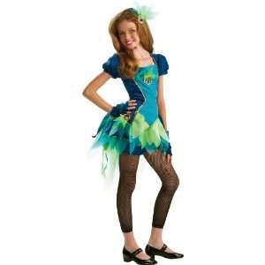   By Rubies Costumes Peacock Tween Costume / Blue   Size Tween Small