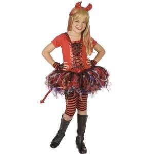   Devil Shreddy Child Costume / Red   Size 12 14L TWEEN 