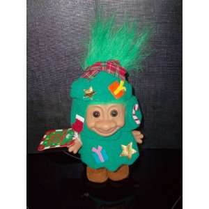  4 1/2 Christmas Tree Troll by Russ Toys & Games