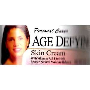 Age Defying Skin Cream   With Vitamins A & E to Help Restore Natural 