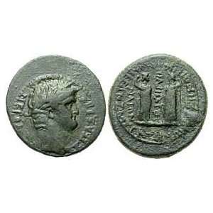   June 68 A.D., Laodikeia, Phrygia; Leaded bronze AE 24 Toys & Games