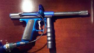 AGD Automag Powerfeed Dble Trigger, Custom BLUE w/ 3000 psi Nitrogen 