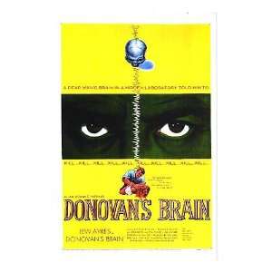  Donovans Brain Movie Poster, 11 x 17 (1953)