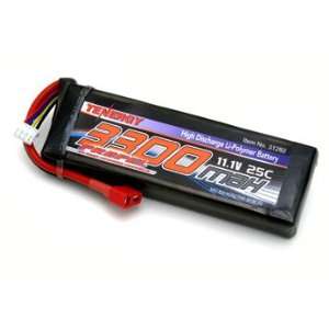  11.1V Tenergy 3300mAh 25C Li Poly Battery Pack with Dean 