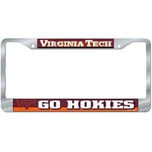  Virginia Tech HOKIES NCAA Metal License Plate Frame 