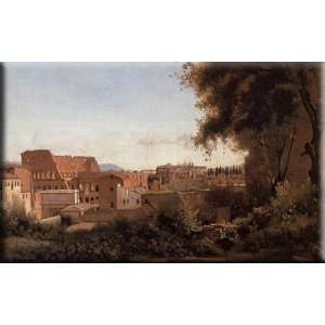 Rome  View from the Farnese Gardens, Noon 16x10 Streched 