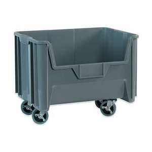  Toolfetch BING122 Gray Mobile Giant Stackable Bins (3 Each 