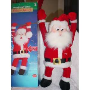  Talking Musical Hold on Santa Claus Decoration Everything 