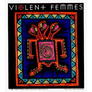 Violent Femmes   3 Headed Creature Logo   Sticker / Decal