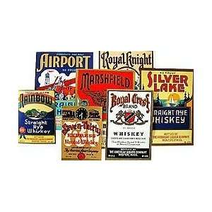  Vintage Whiskey Labels Collection Lot of 100 Everything 