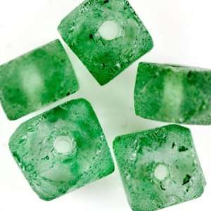   Recycled Glass Faceted Frosted Finish Bead Arts, Crafts & Sewing