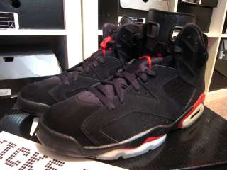 Nike Air Jordan VI Retro Black Varsity Red PE Infared  