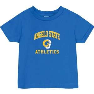 Angelo State Rams Royal Blue Toddler/Kids Athletics Arch T Shirt