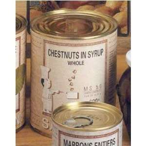 Chestnuts   Marrons Whole in Syrup 36.80 Grocery & Gourmet Food