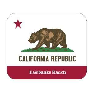   Flag   Fairbanks Ranch, California (CA) Mouse Pad 