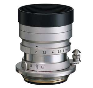 Voigtlander 50mm f/2.0 Heliar Anniversary Nickel Lens  