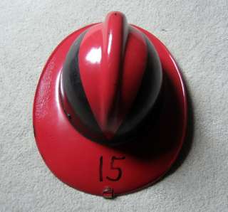   Red Style Fire Helmet Mine Safety Appliance (MSA, Topguard)  
