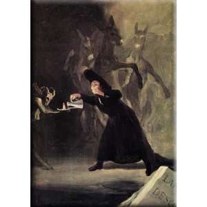   Man 21x30 Streched Canvas Art by Goya, Francisco de