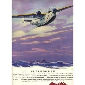  Martin Aircraft PBM 1 Magazine Ad 1941 