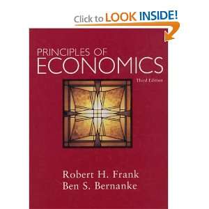    Principles of Economics (9780073230597) Robert H. Frank Books