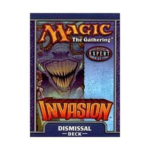   Magic the Gathering MTG Invasion Dismissal Theme Deck Toys & Games