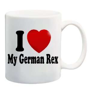  I LOVE MY GERMAN REX Mug Coffee Cup 11 oz ~ Cat Breed 
