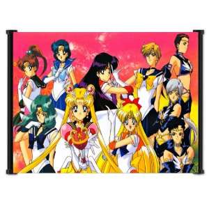  Sailor Moon Anime Fabric Wall Scroll Poster (42x31 