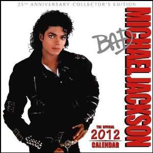  Michael Jackson 2012 Wall Calendar