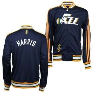  Utah Jazz Devin Harris Legend Jacket (Navy) Sports 