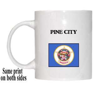    US State Flag   PINE CITY, Minnesota (MN) Mug 