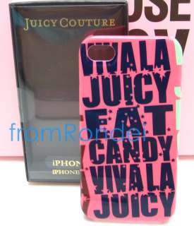 Viva La Juicy Couture iPhone 4 / 4S S Hard Case Cover Pink  
