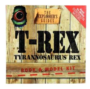   T Rex Book & Model Kit by J.M. J.M. Artworks, Barron 