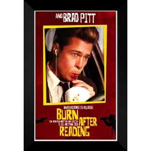  Burn After Reading 27x40 FRAMED Movie Poster   Style I 