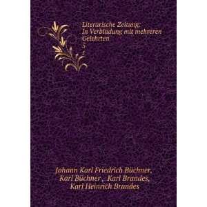   Brandes, Karl Heinrich Brandes Johann Karl Friedrich BÃ¼chner Books