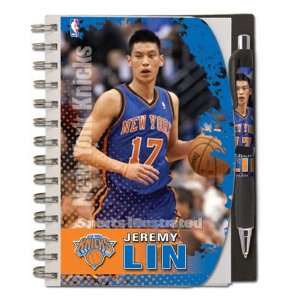 Jeremy Lin New York Knicks 5 x 7 Deluxe Hardcover Notebook & Pen Set 