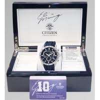 Mens Citizen Eco Drive Eli Manning Limited Edition Perpetual Chrono 