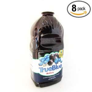 True Blue Wild Blueberry Cocktail, 64 Ounce Bottles (Pack of 8 