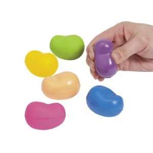  Mini Jelly Bean Shaped Relaxables   Novelty Toys & Stress 