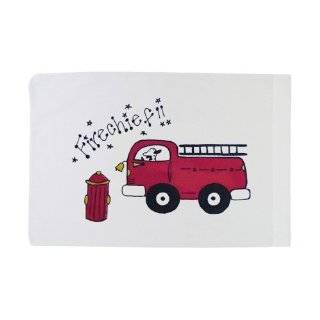 Toddler Pillowcase   Fire Truck