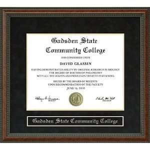  Gadsden State Community College (GSCC) Diploma Frame 
