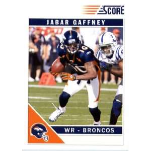 2011 Score Glossy #89 Jabar Gaffney   Denver Broncos 