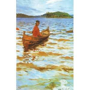 Hand Made Oil Reproduction   Akseli Gallen Kallela   32 x 50 inches 